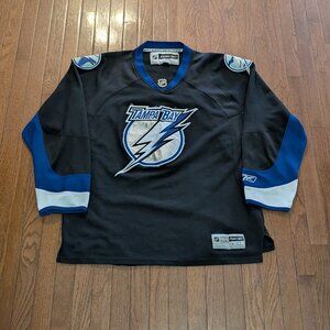 Tampa Bay Lighting Blank Sewn Reebok Jersey - Size XXL